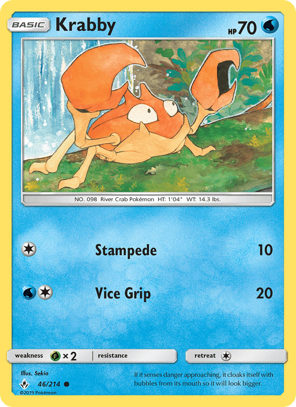 Krabby - Unbroken Bonds 046/214