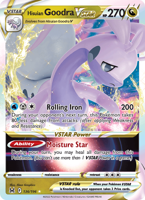 Hisuian Goodra VSTAR - Lost Origin 136/196