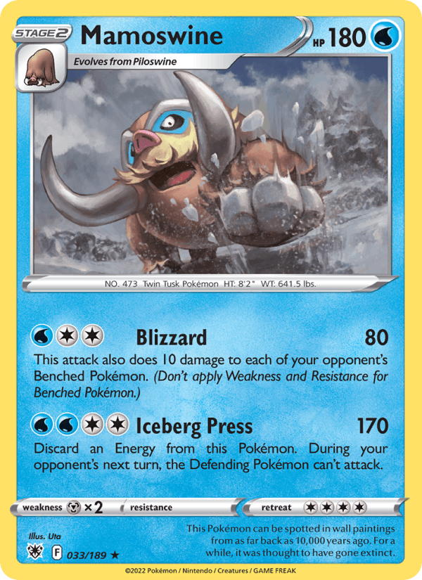 Mamoswine - Astral Radiance 033/189