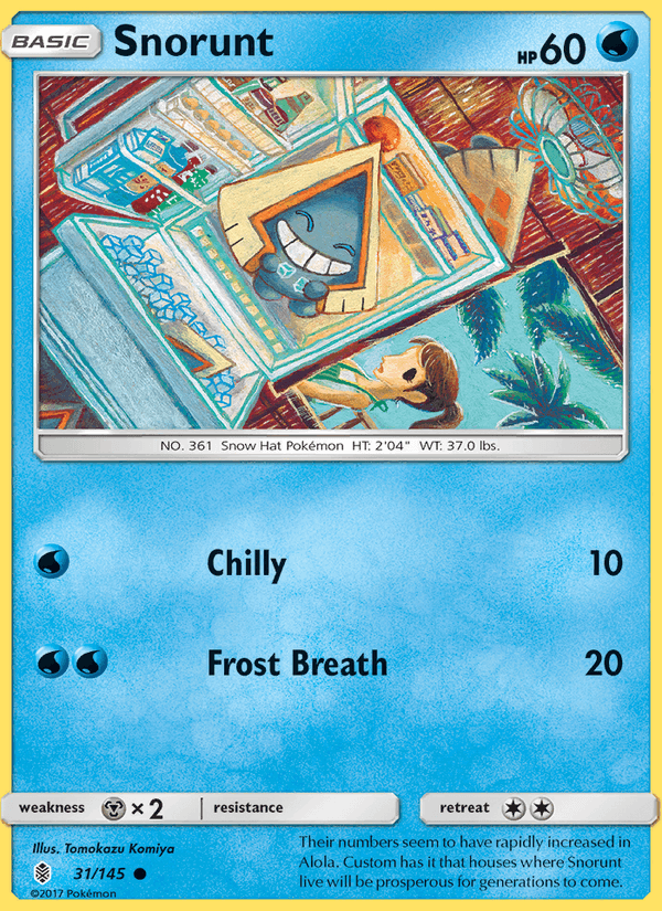 Snorunt - Guardians Rising 031/145