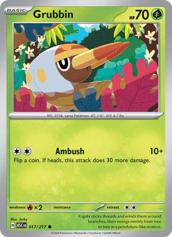 Grubbin - Ascended Heroes 017/217