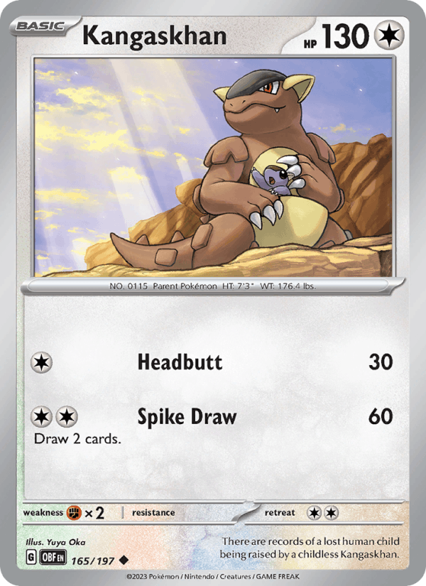 Kangaskhan - Obsidian Flames 165/197