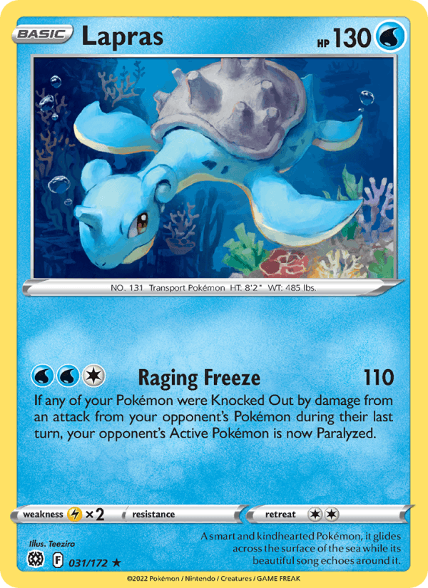 Lapras - Brilliant Stars 031/172