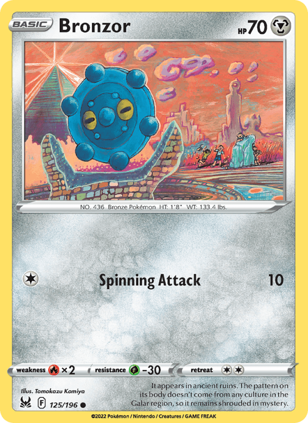 Bronzor - Lost Origin 125/196
