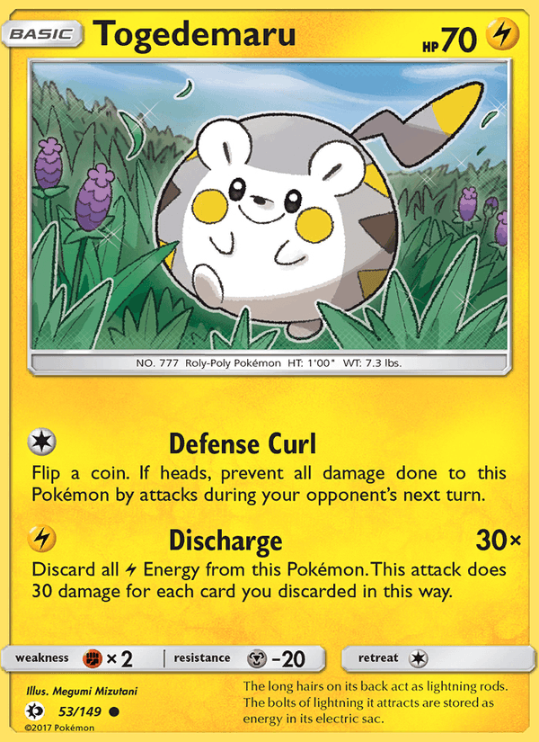 Togedemaru - Sun & Moon 053/149