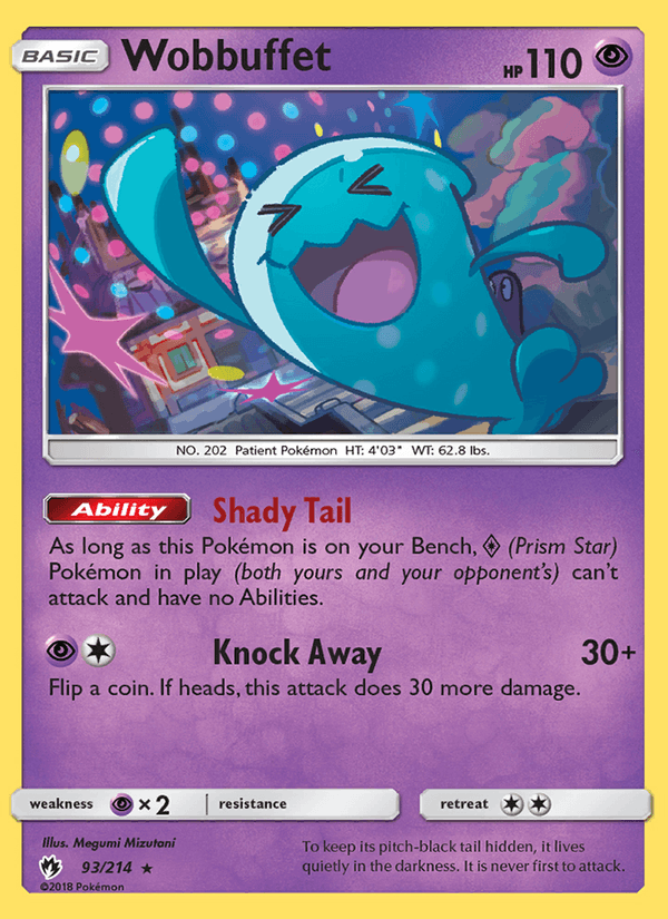Wobbuffet - Lost Thunder 093/214