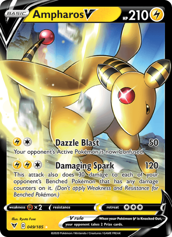 Ampharos V - Vivid Voltage 049/185