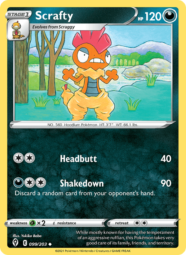 Scrafty - Evolving Skies 099/203