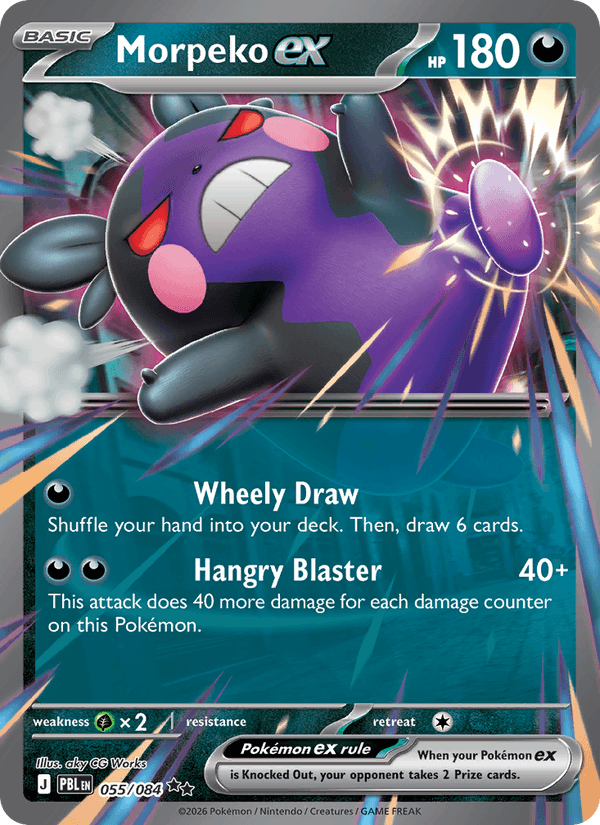 Morpeko ex - Pitch Black 055/084