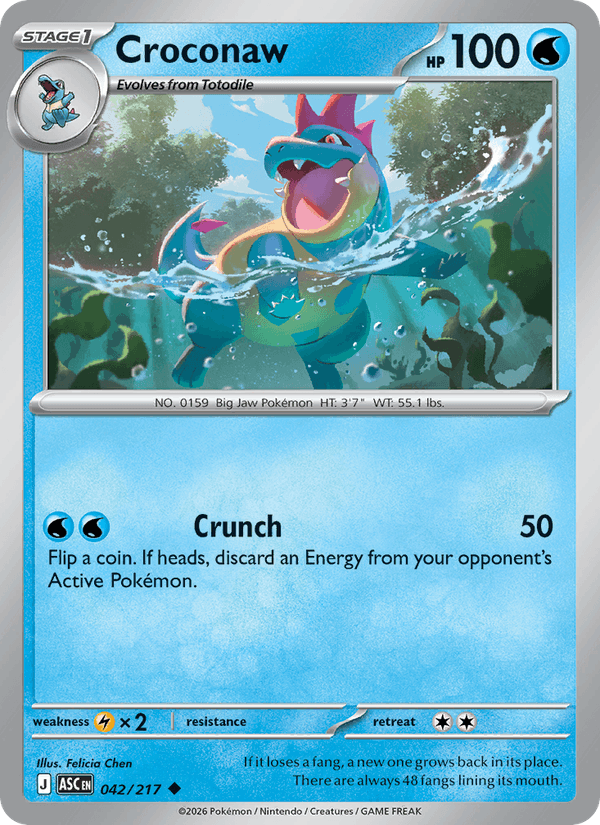 Croconaw - Ascended Heroes 042/217