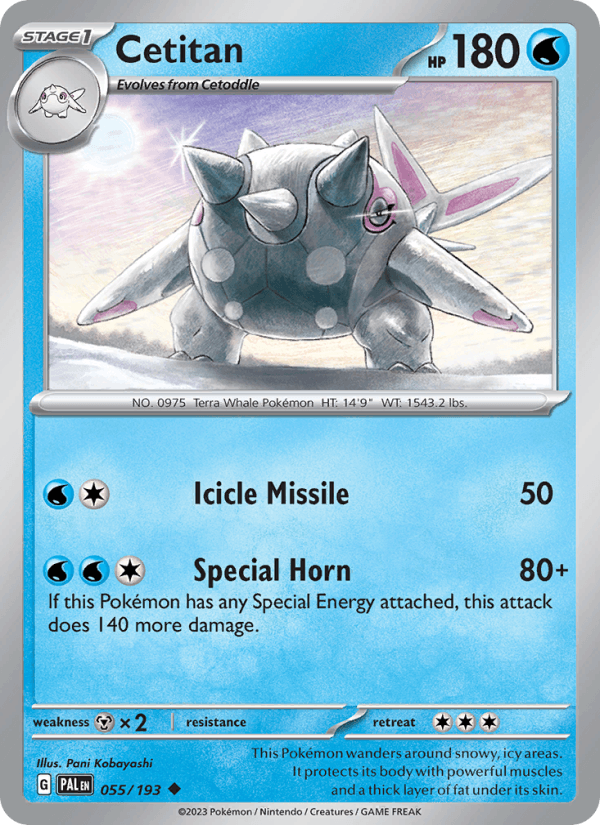 Cetitan - Paldea Evolved 055/193