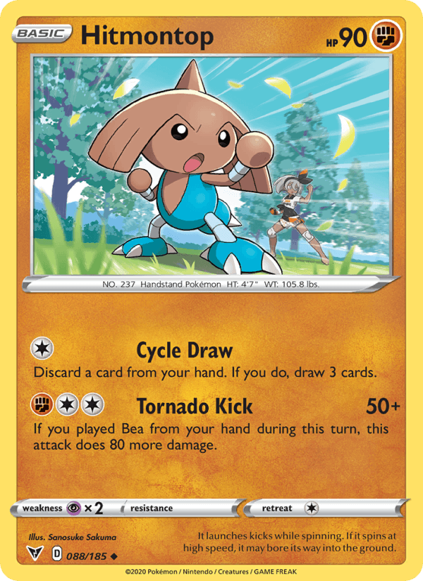 Hitmontop - Vivid Voltage 088/185