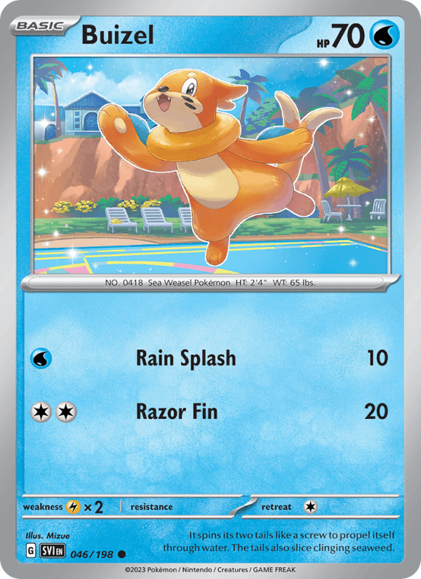 Buizel - Scarlet & Violet 046/198