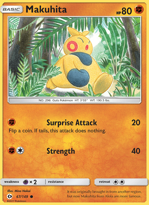 Makuhita - Sun & Moon 067/149