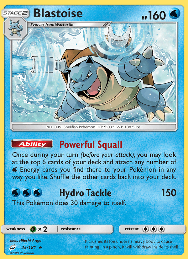 Blastoise - Team Up 025/181