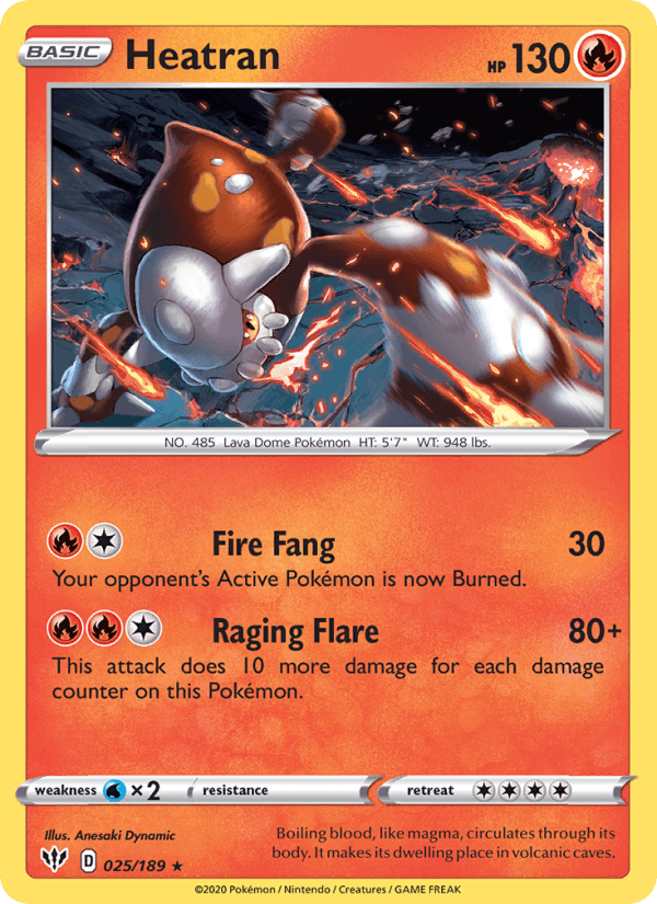 Heatran - Darkness Ablaze 025/189