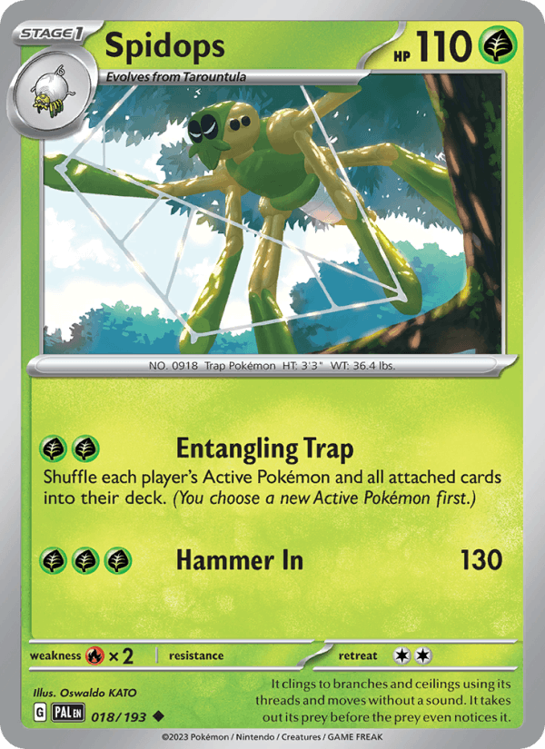 Spidops - Paldea Evolved 018/193