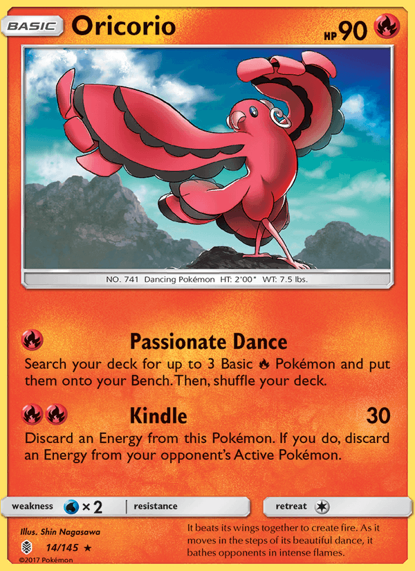 Oricorio - Guardians Rising 014/145
