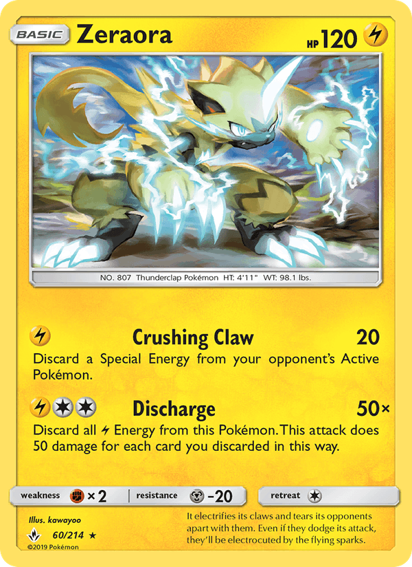 Zeraora - Unbroken Bonds 060/214