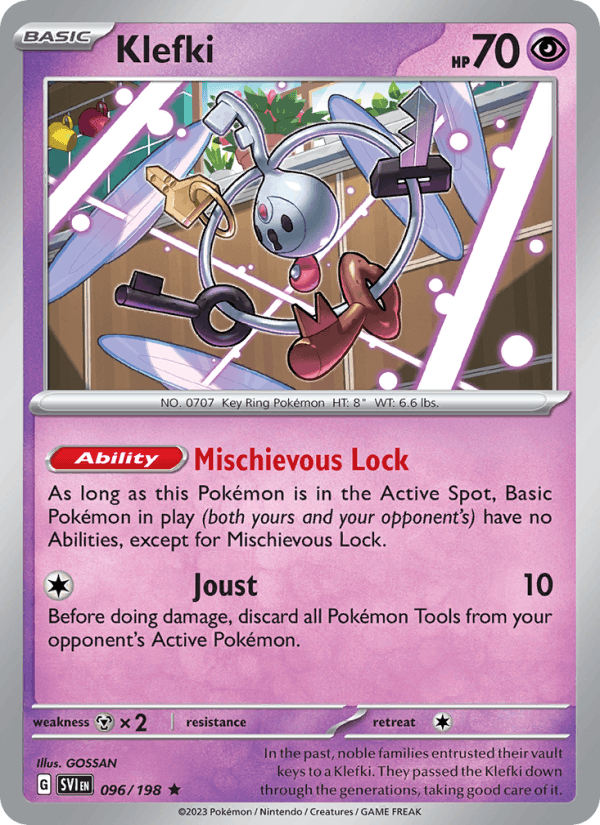 Klefki - Scarlet & Violet 096/198