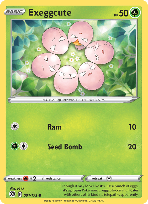 Exeggcute - Brilliant Stars 001/172