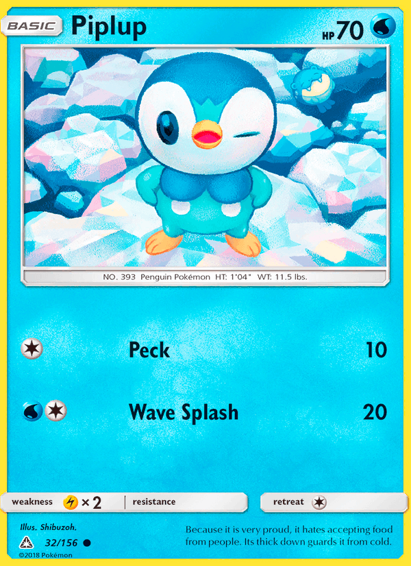 Piplup - Ultra Prism 032/156