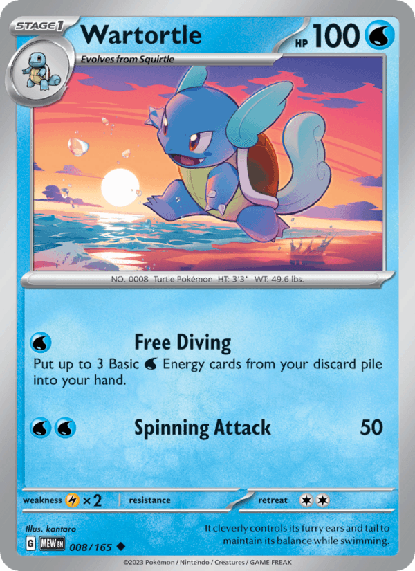 Wartortle - 151 008/165