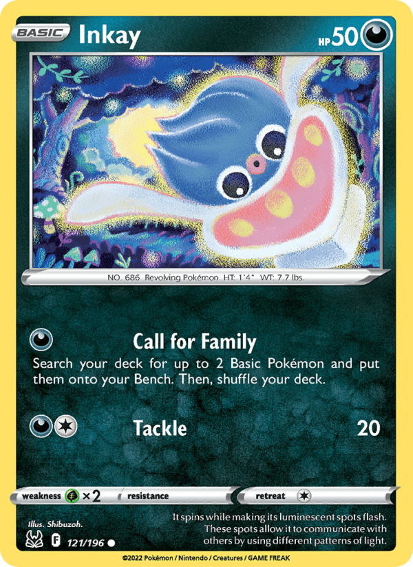 Inkay - Lost Origin 121/196