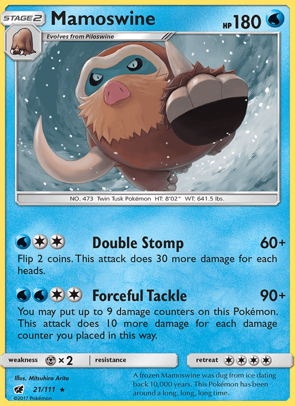 Mamoswine - Crimson Invasion 021/111