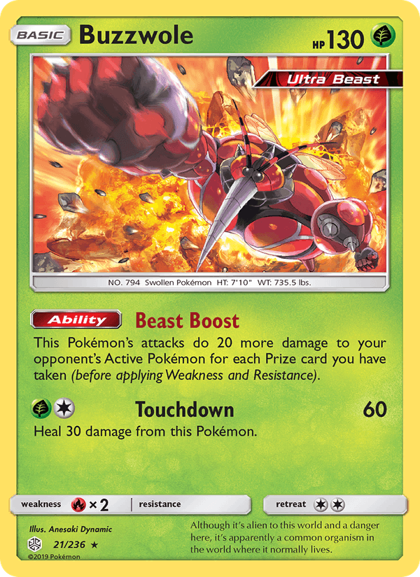 Buzzwole - Cosmic Eclipse 021/236