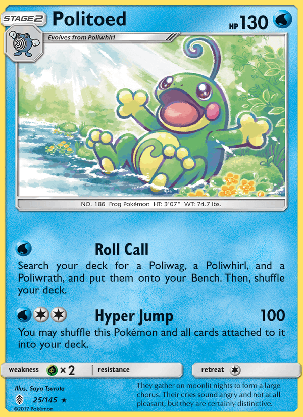 Politoed - Guardians Rising 025/145
