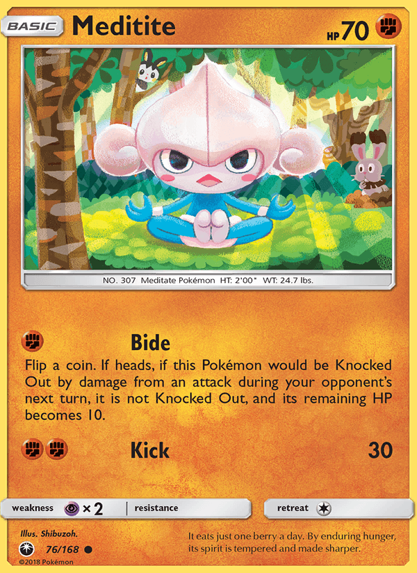Meditite - Celestial Storm 076/168