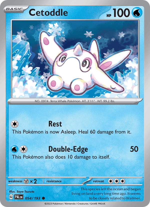Cetoddle - Paldea Evolved 054/193