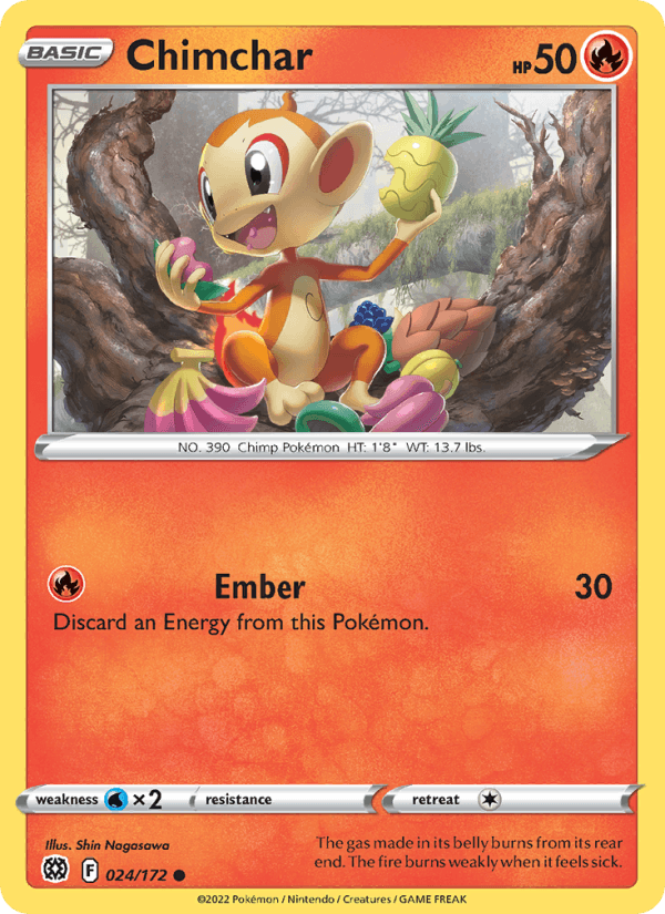 Chimchar - Brilliant Stars 024/172