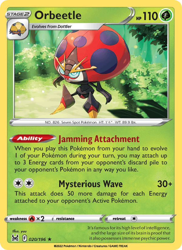 Orbeetle - Lost Origin 020/196