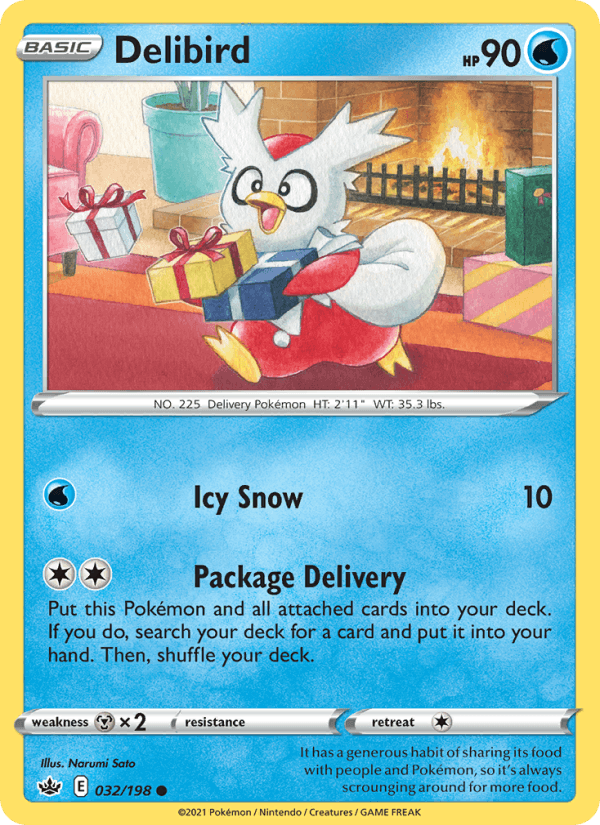Delibird - Chilling Reign 032/198
