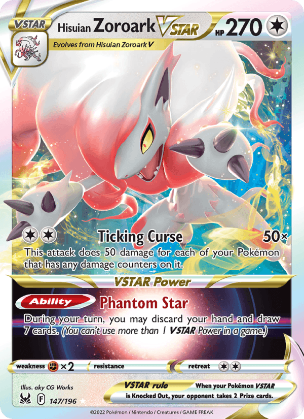 Hisuian Zoroark VSTAR - Lost Origin 147/196