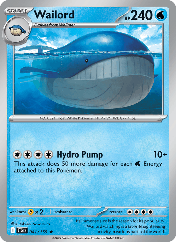Wailord - Journey Together 041/159