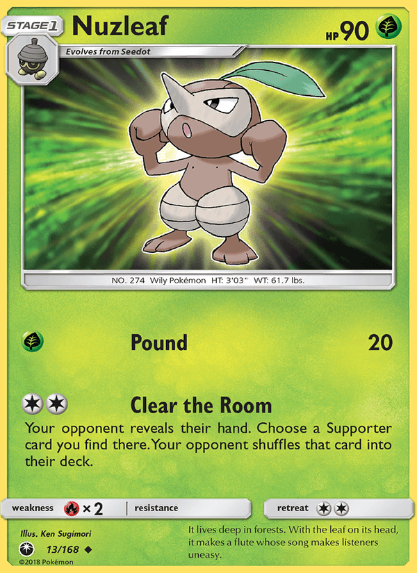 Nuzleaf - Celestial Storm 013/168