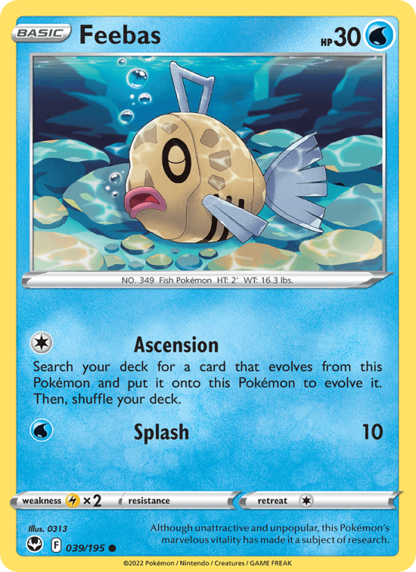 Feebas - Silver Tempest 039/195