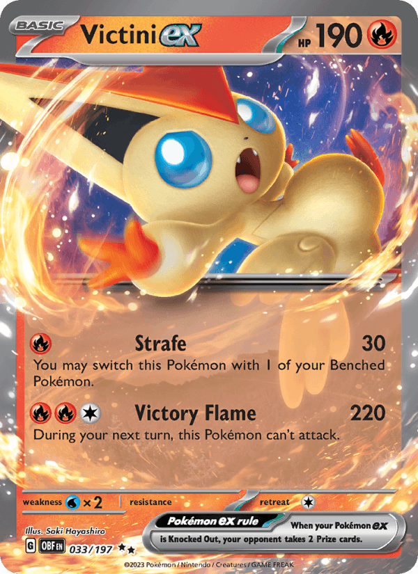 Victini ex - Obsidian Flames 033/197