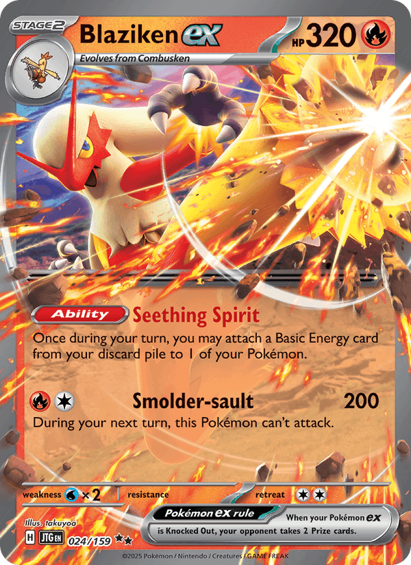 Blaziken ex - Journey Together 024/159