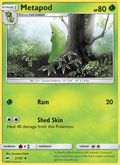 Metapod - Burning Shadows 002/147