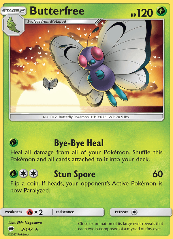 Butterfree - Burning Shadows 003/147