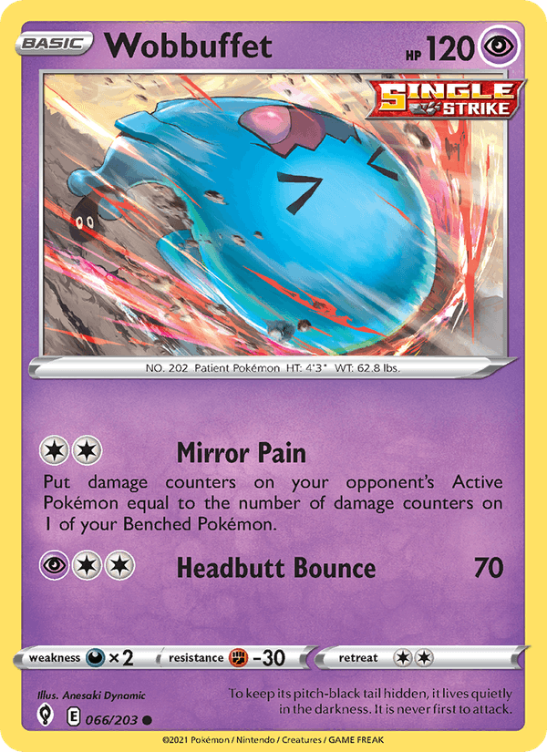 Wobbuffet - Evolving Skies 066/203