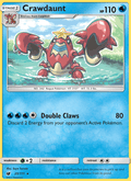 Crawdaunt - Crimson Invasion 025/111