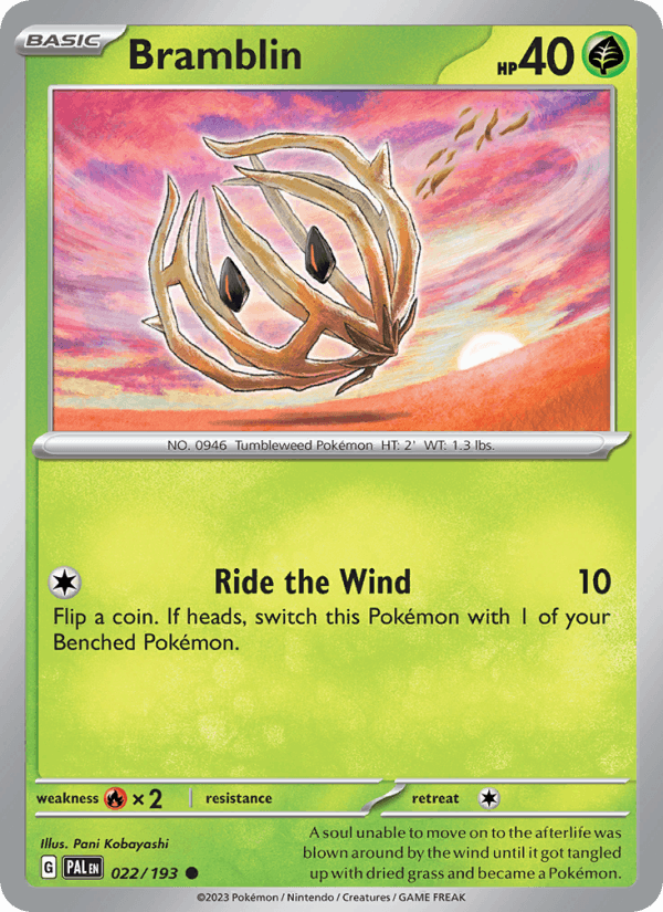 Bramblin - Paldea Evolved 022/193