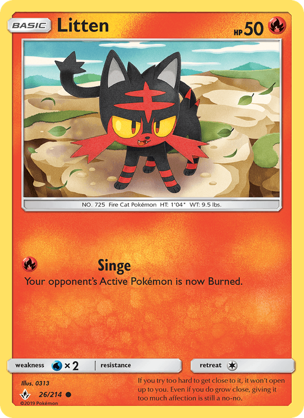 Litten - Unbroken Bonds 026/214