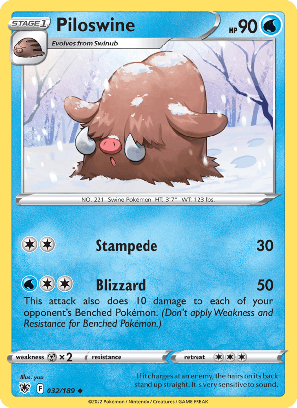 Piloswine - Astral Radiance 032/189