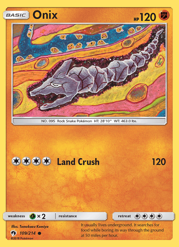 Onix - Lost Thunder 109/214